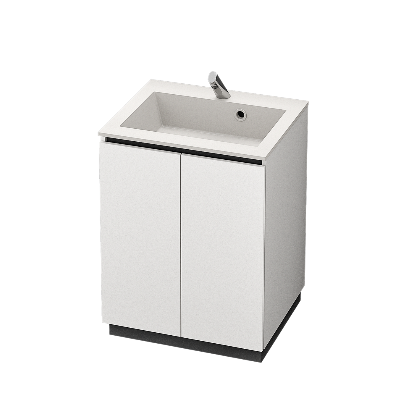 洗面台 モノクロZ洗面台 W600mm（スタンディング） - Brezza – Brezza